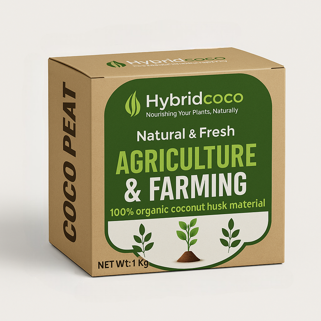 Premium Hybrid Coco Organic Coco Peat 2kg Natural Growing Medium