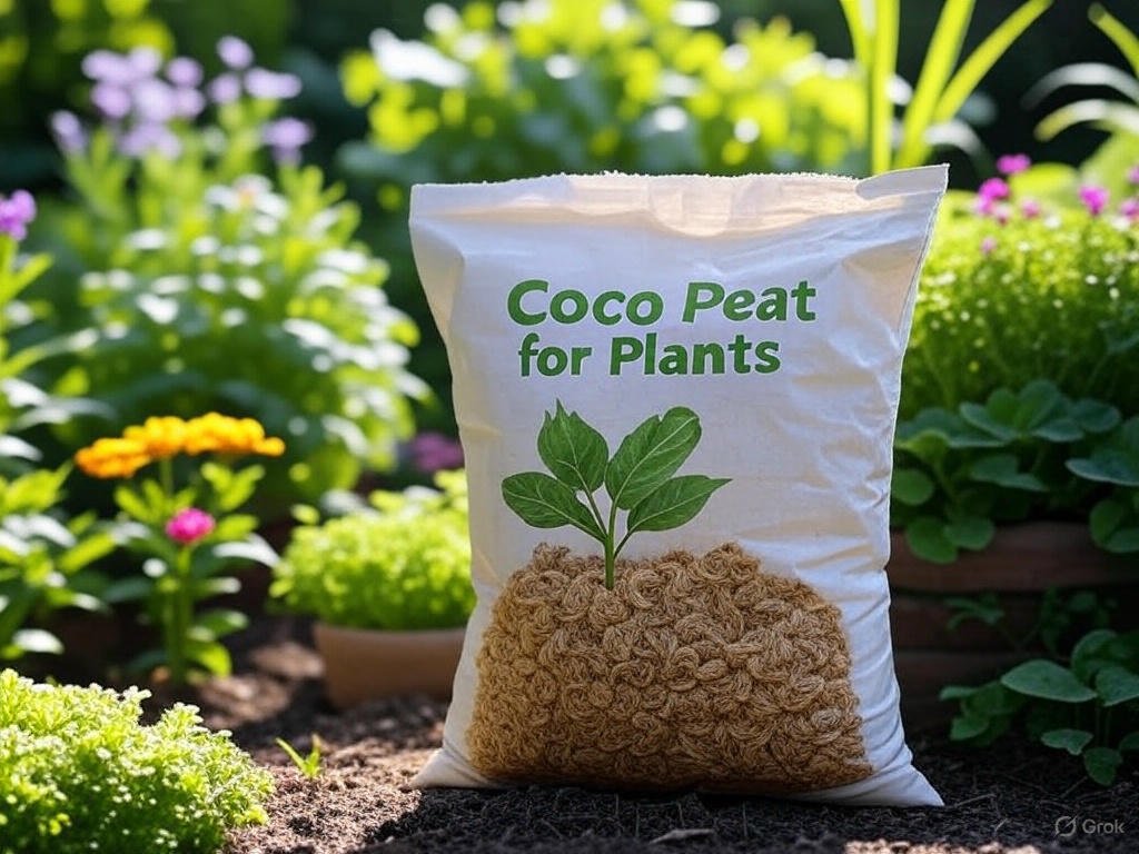Coco peat for plants