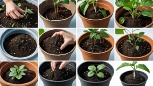 how to use coco peat in pots?