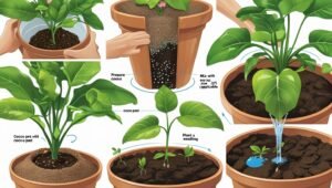 how to use coco peat in pots?