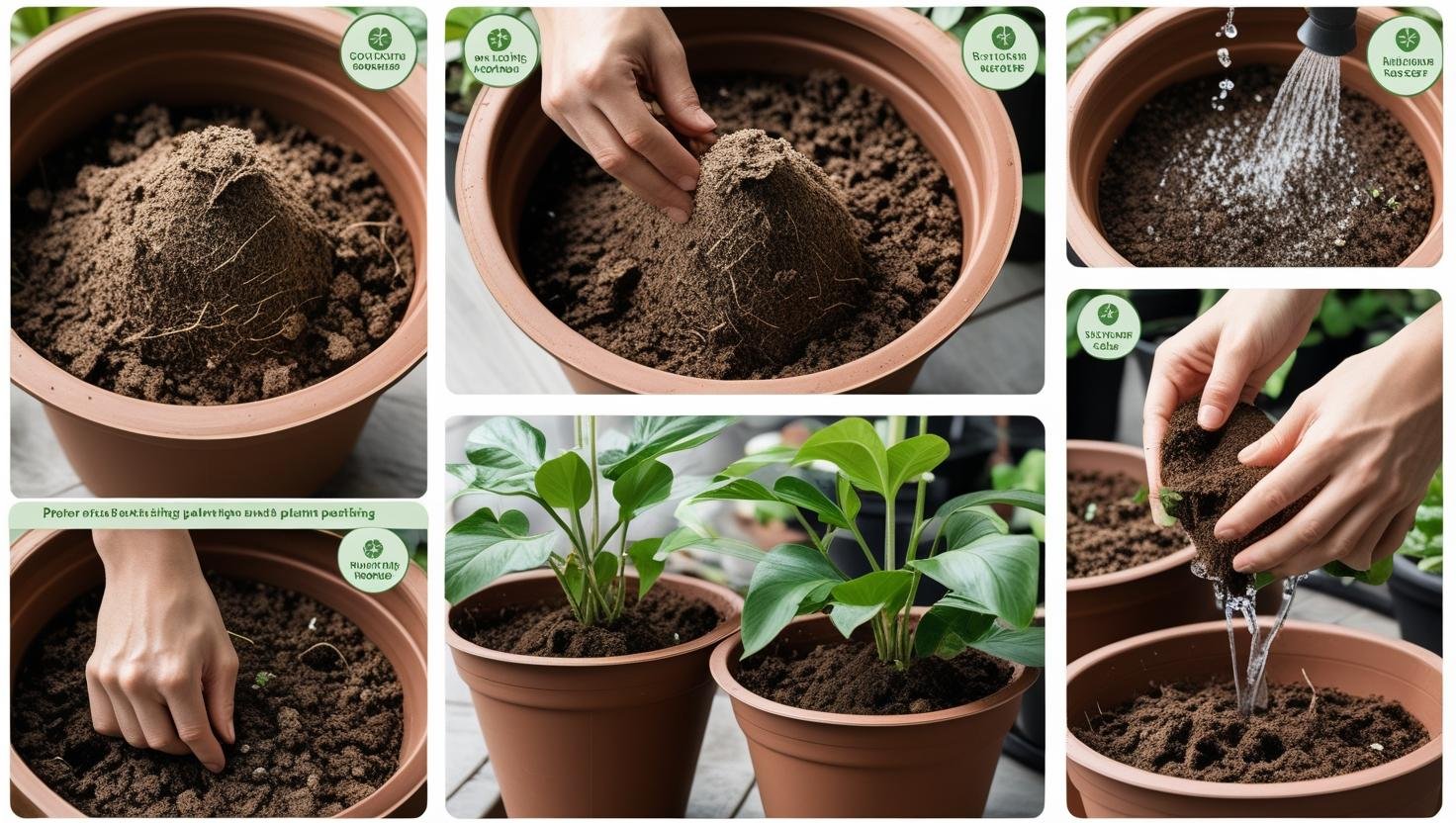 How to Use Coco Peat in Pots?